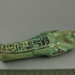 Ancient Egyptian shabti dated 1069 – 945 BC