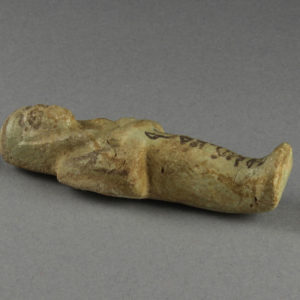 Ancient Egyptian shabti dated 1295 – 1069 BC