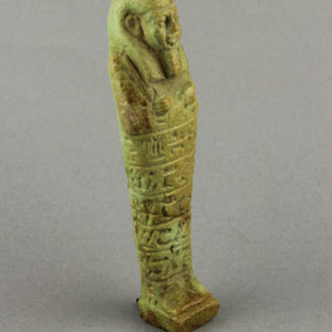 Ancient Egyptian shabti from El Hiba dated 664 – 525 BC