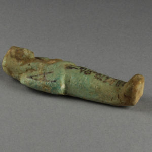 Ancient Egyptian shabti dated 1295 – 1069 BC