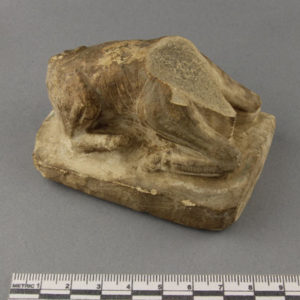 Ancient Egyptian animal figurine from Saqqara