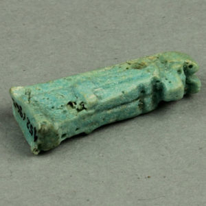 Ancient Egyptian Anubis amulet from Saqqara
 North Saqqara dated 700 – 200 BC