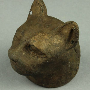 Ancient Egyptian cat head