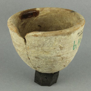 Ancient Egyptian bowl from Saqqara dated 664 – 332 BC