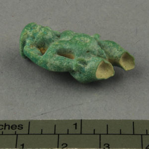 Ancient Egyptian amulet fragment from Saqqara