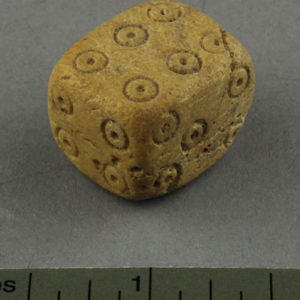 Ancient Egyptian dice from Saqqara