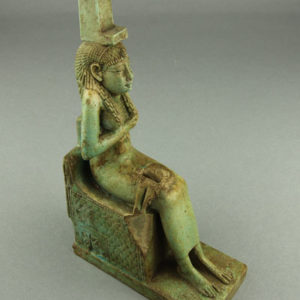 Ancient Egyptian Isis figurine from Saqqara