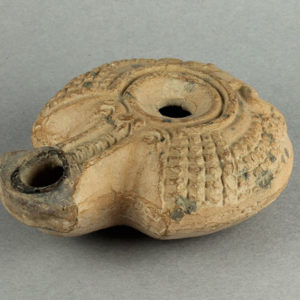 Ancient Egyptian oil lamp from Saqqara