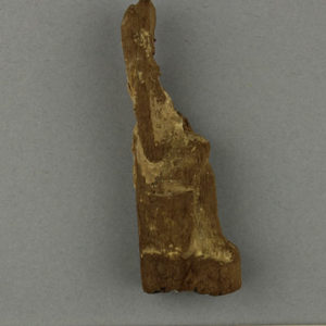 Ancient Egyptian Isis figurine from Saqqara
 North Saqqara dated 664 – 30 BC