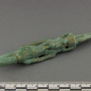 Ancient Egyptian Nefertum amulet from Saqqara dated 664 – 332 BC