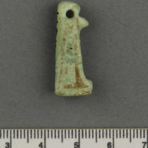 Ancient Egyptian Anubis amulet from North Saqqara dated 664 – 332 BC