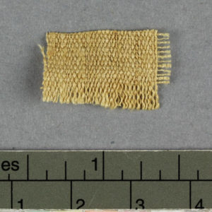 Ancient Egyptian textile fragment dated Around 200 BC