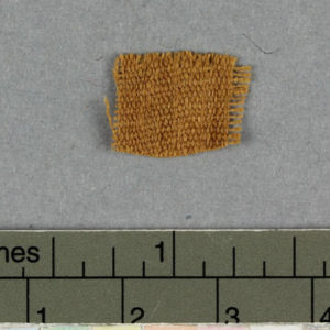 Ancient Egyptian textile fragment dated Around 200 BC