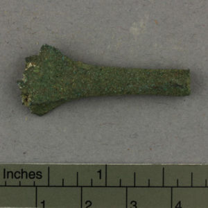 Ancient Egyptian spatula fragment from Saqqara dated 30 BC – AD 395