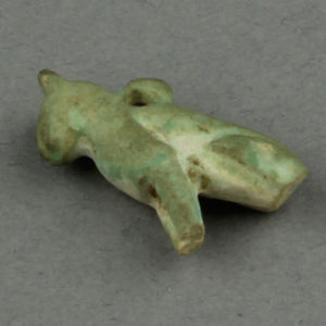 Ancient Egyptian cat amulet dated 664 – 30 BC