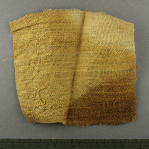 Ancient Egyptian textile fragment from Rifa dated 1985 – 1773 BC