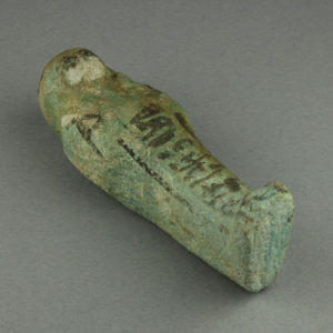 Ancient Egyptian shabti dated 1186 – 715 BC