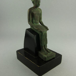 Ancient Egyptian Imhotep figurine dated 664 – 332 BC