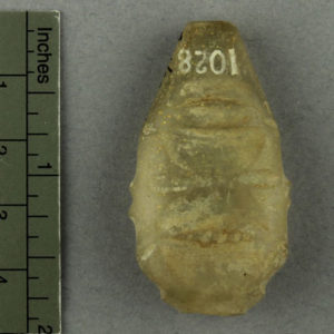 Ancient Egyptian glass bottle from Cheops Pyramids