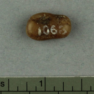 Ancient Egyptian pebble from Dandara