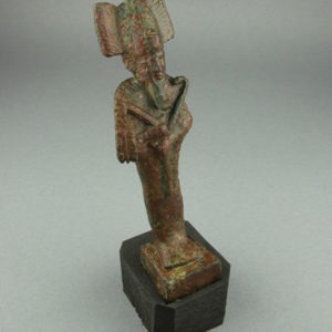 Ancient Egyptian Osiris figurine from Saqqara