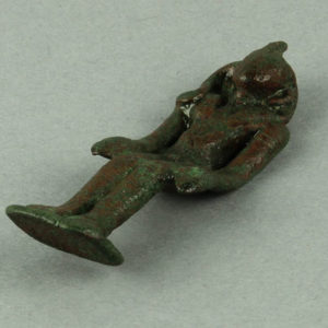 Ancient Egyptian Horus figurine from Saqqara