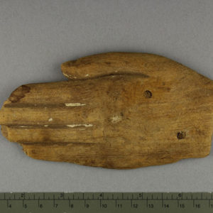 Ancient Egyptian wooden hand