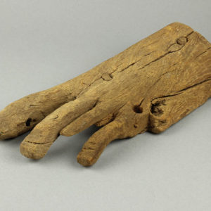 Ancient Egyptian wooden foot