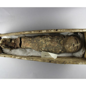 Ancient Egyptian fake mummified baby