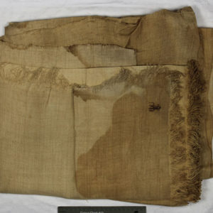 Ancient Egyptian linen wrap garment dated 1300 – 900 BC