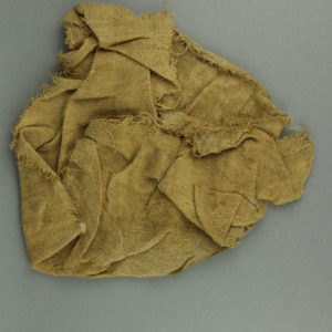 Ancient Egyptian linen fragment dated 332 – 30 BC