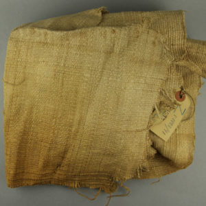 Ancient Egyptian linen fragment dated 1550 – 332 BC