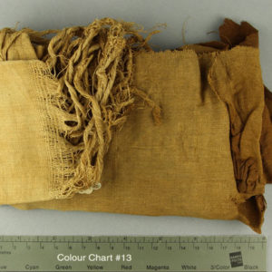 Ancient Egyptian linen fragment dated 1550 – 332 BC