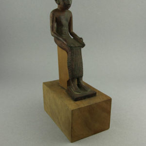 Ancient Egyptian Imhotep figurine dated 664 – 332 BC