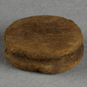 Ancient Egyptian wooden reel from Amarna dated 1550 – 1069 BC