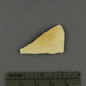 Ancient Egyptian ostrich egg shell fragment from Amarna dated 1550 – 1069 BC