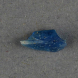 Ancient Egyptian glass fragment from Amarna dated 1550 – 1069 BC