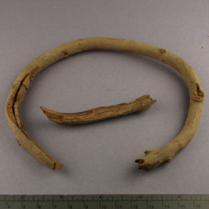 Ancient Egyptian wooden hoop from Amarna dated 1550 – 1069 BC