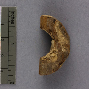 Ancient Egyptian spindle whorl fragment from Amarna dated 1550 – 1069 BC