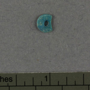 Ancient Egyptian bead fragment from Amarna dated 1550 – 1069 BC