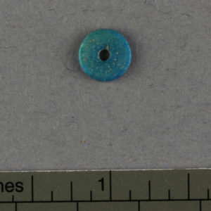 Ancient Egyptian bead from Amarna dated 1550 – 1069 BC