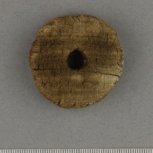 Ancient Egyptian spindle whorl from Amarna dated 1550 – 1069 BC