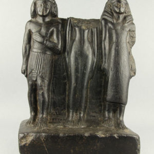 Ancient Egyptian statue group dated 1750 – 1550 BC