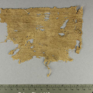 Ancient Egyptian textile fragment from Qasr Ibrim dated 30 BC – AD 395