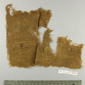 Ancient Egyptian cotton fragment from Qasr Ibrim dated 200 BC – AD 300