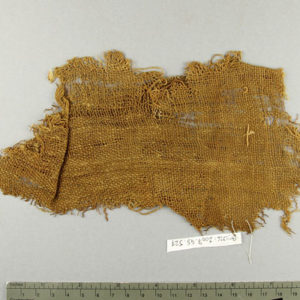 Ancient Egyptian cotton fragment from Qasr Ibrim dated 200 BC – AD 300