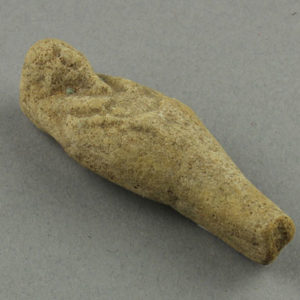 Ancient Egyptian shabti fragment dated 664 – 332 BC