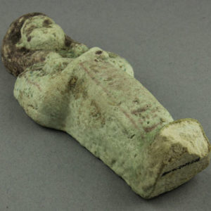 Ancient Egyptian shabti from Abydos dated 1069 – 664 BC