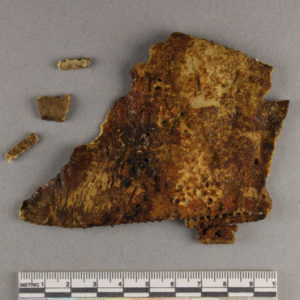 Ancient Egyptian sandal sole fragment from Amarna