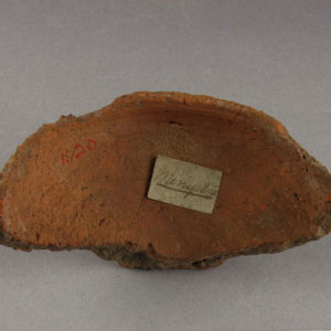 Ancient Egyptian bowl fragment from Memphis